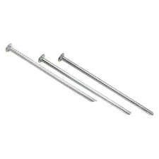 Zoro Select Gnr91400-4 Rebar Spikes, Gray, 14" L, Pk4,  Gnr91400-4