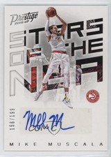 2016 Panini Prestige Stars of the NBA Signatures /199 Mike Muscala #33 Auto 0a3