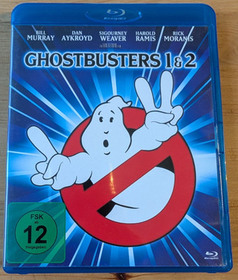 Ghostbusters 1&2 Blu-ray - mastered in 4K