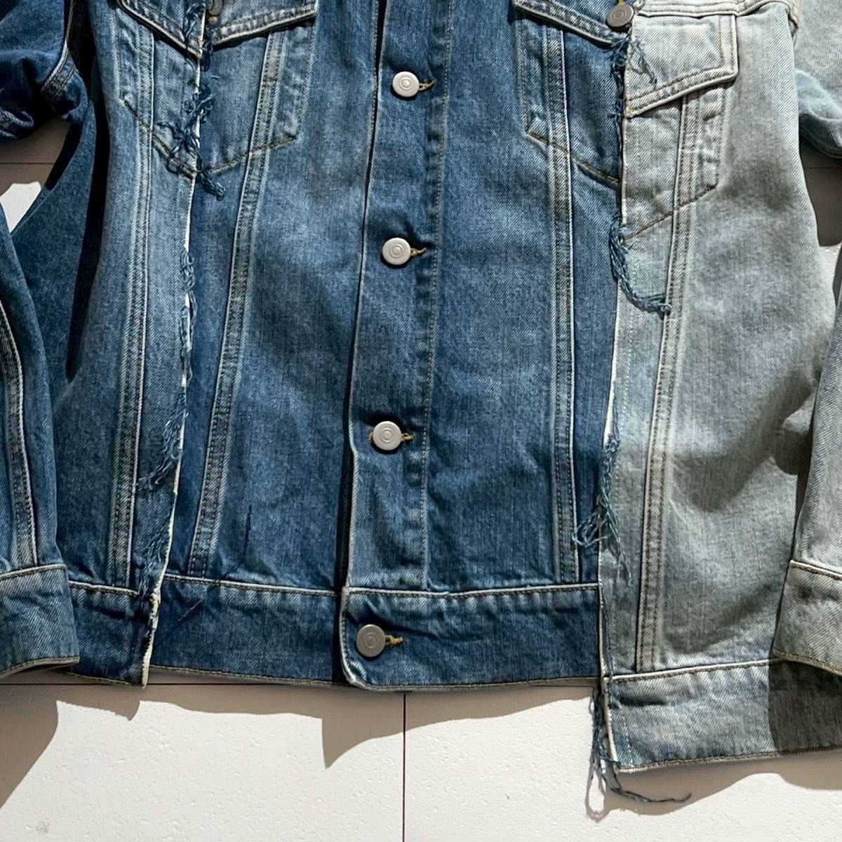Maison Margiela Reconstructed Patchwork Denim Jac… - image 4