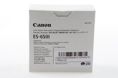 CANON Sonnenblende ES-65III für TS-E 90mm 2,8