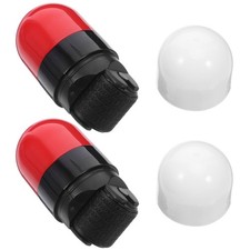 2 Pcs Double-headed Confidential Seal Anti-theft Roller Stamp
