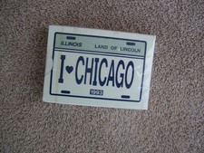 NEW I Love Chicago Playing Cards Vintage 1993 Land of Lincoln - Made in the USA
