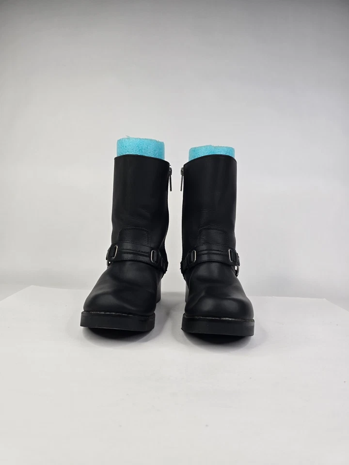 Harley-Davidson Women's 8 M Christa Black Harness Biker Motorcycle Boots D85298 - Image 3 of 4