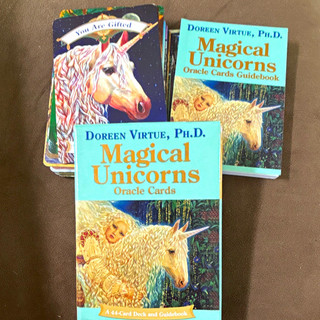 Doreen Virtue Ph.D. Magical Unicorns Oracle Cards 44 Card Deck & Guidebook