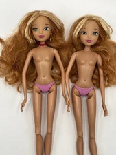 2 Winx Club Flora Rock Concert Collection 11.5” Dolls Jakks Pacific 2012 GREAT