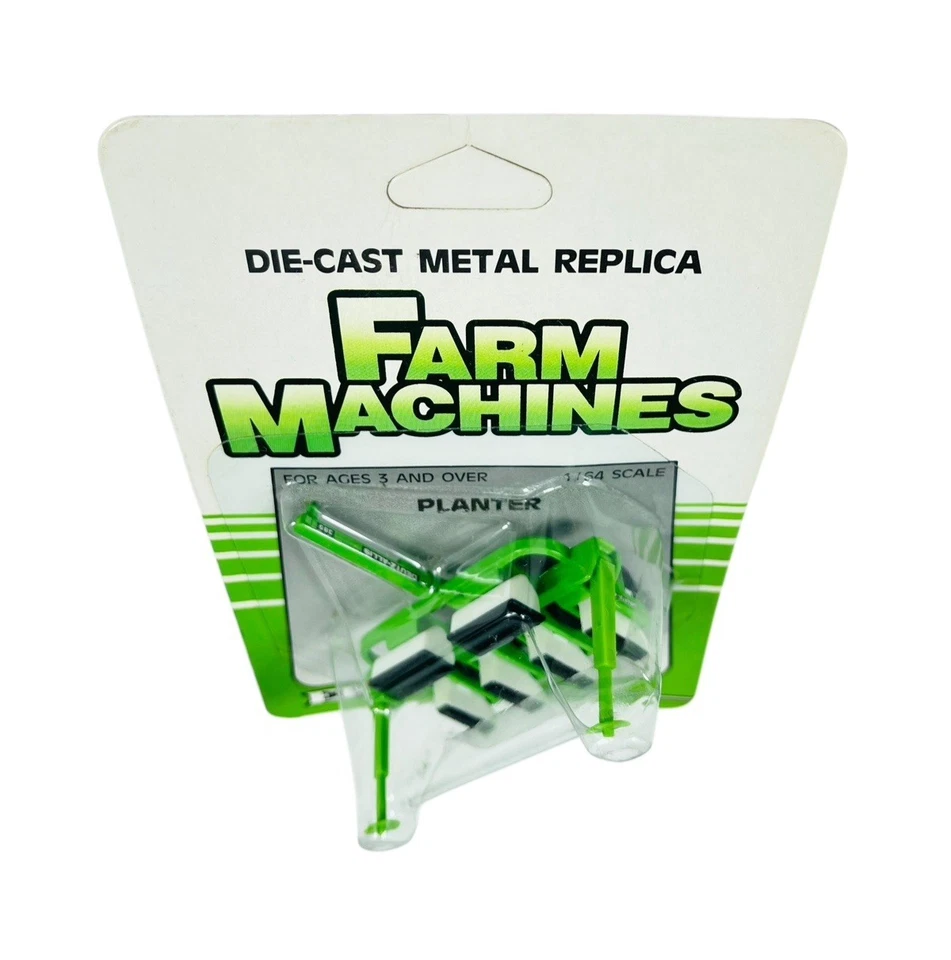 #1212 Ertl Farm Machines Deutz-Allis 385 Corn Planter~ 1986 Sealed 1:64 Die Cast - Image 4 of 4