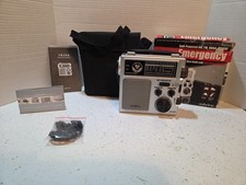 Eton FR300 Hand Crank AM/FM/Weather Emergency Radio W/ Bag  Booklets - Open Box