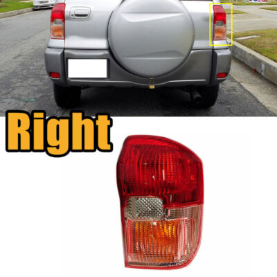 Right Passenger Side Rear Brake Light Lamp Tail Light For Toyota Rav4 2001-2003