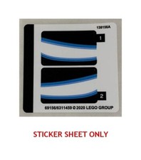 LEGO 76165 - Super Heroes: Sculptures: Iron Man - STICKER SHEET