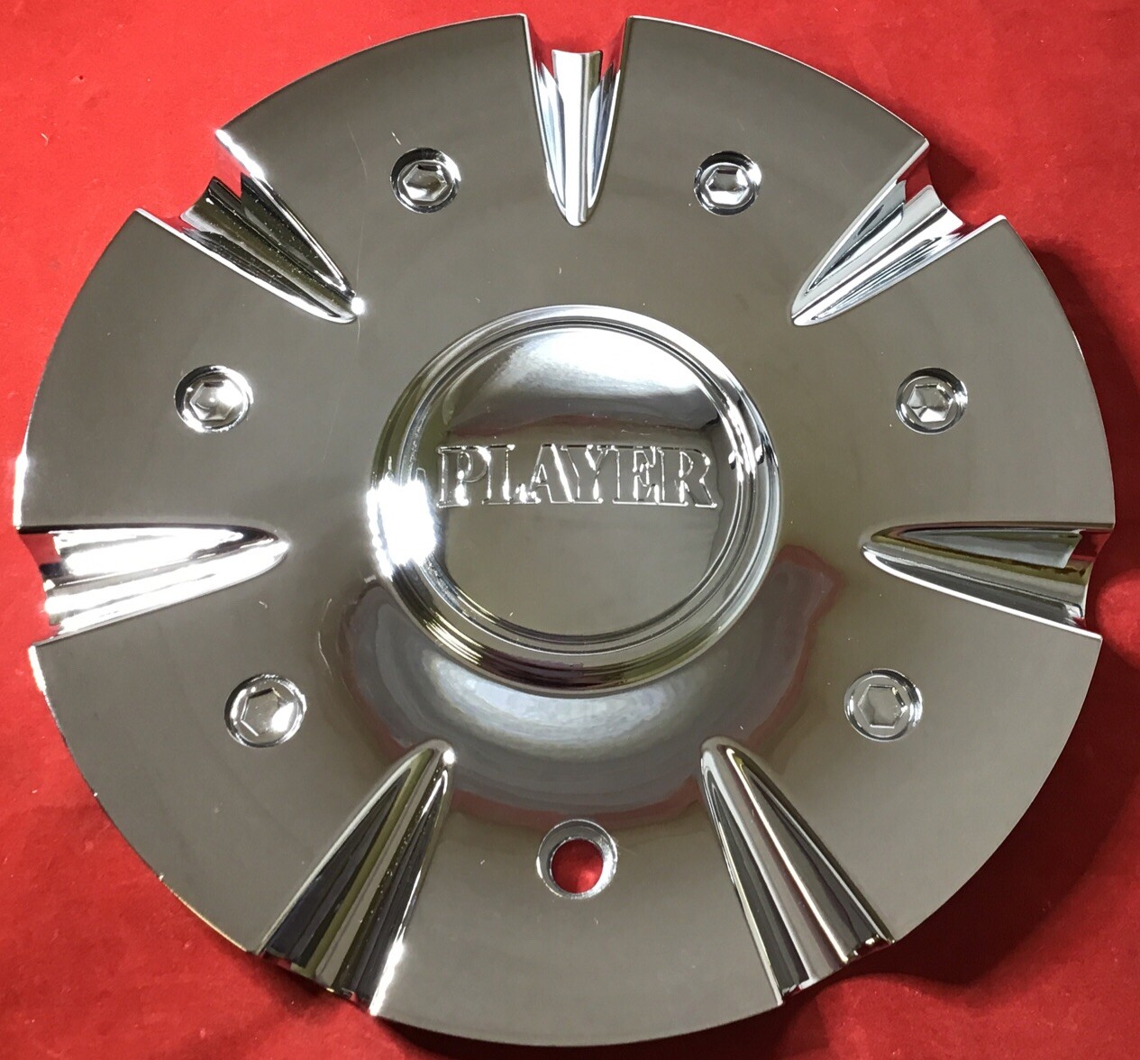 ONE PLAYER Wheels Chrome Center Caps C-713-1 Custom Wheel Center Hub Cap 8864