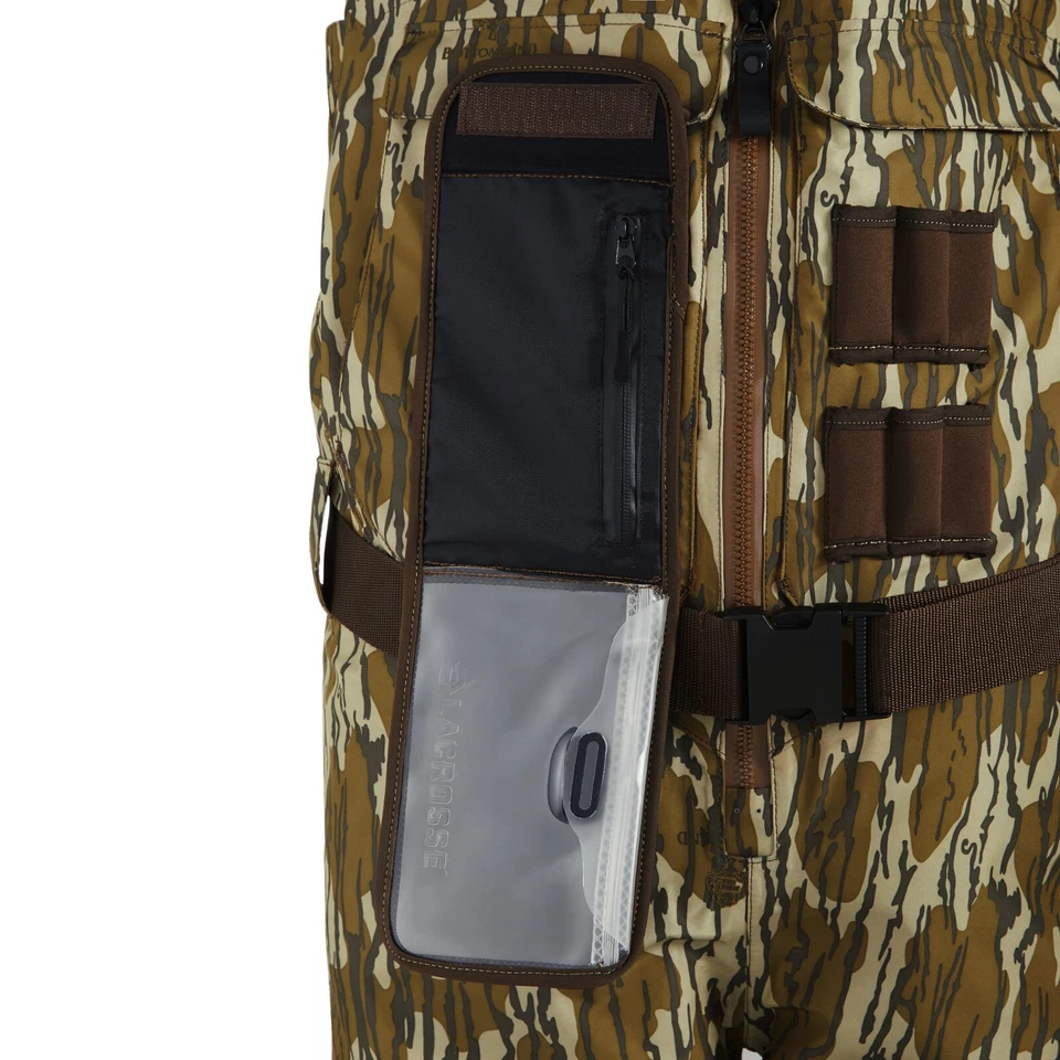 LaCrosse 725360 Men's Alpha Agility Select Front Zip Realtree Max-5 Chest Waders - Image 3 of 4