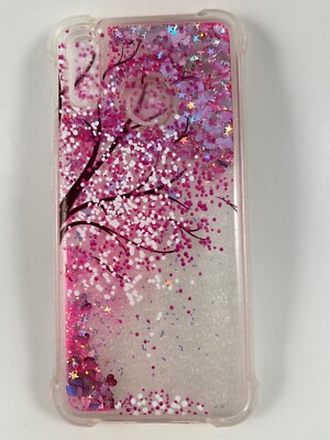 Huawei P20 Lite (2018) 3D Painted Glitter Cherry Blossom Case. Brand New (181)