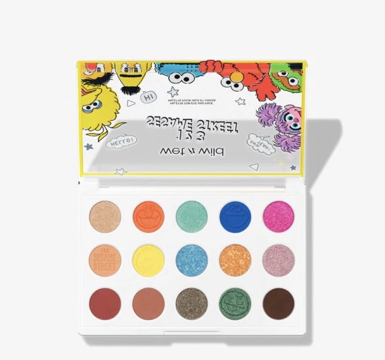 Wet N Wild Sesame Street 1 2 3 Sesame Street Eye & Face Palette Collection New - Image 4 of 4