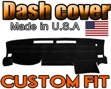 Fits 2016 - 2023 Toyota Tacoma Dash Cover Mat Dashboard Pad Usa Made  Black