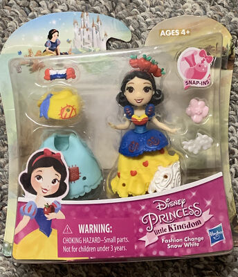 Disney Princess Little Kingdom Fashion Change Snow White Snap-In