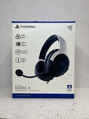 Razer Kaira X Wired Headset For Playstation (White) RZ04-03970700