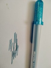 Metallic Gel Pens Art Drawing  Christmas Card Making