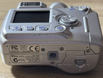 Nikon CoolPix 2100 Compact Digital Camera 2MP 3x Optical Zoom | eBay