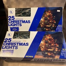 Vintage Outdoor Christmas Lights Noma