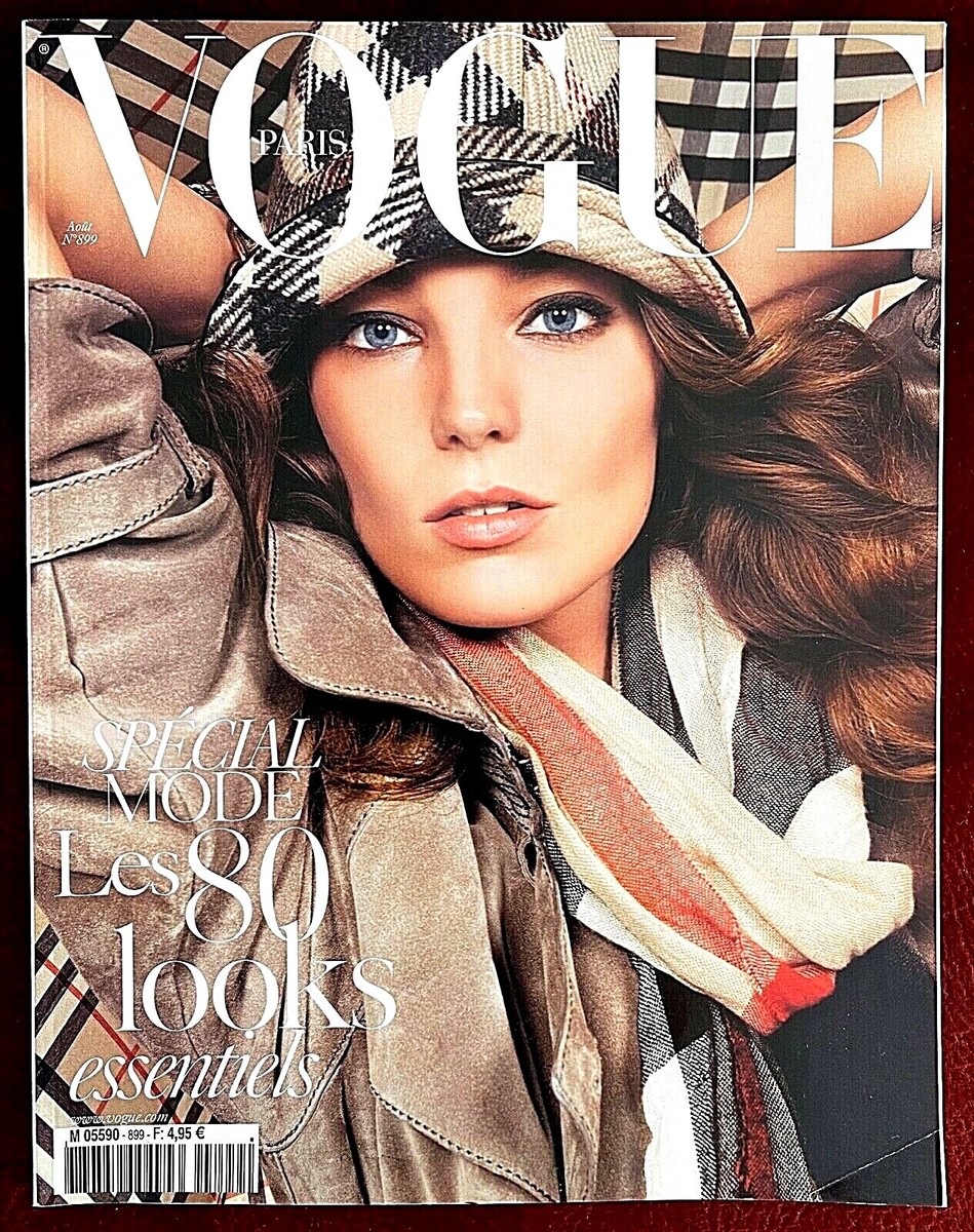 VOGUE PARIS 2009 洋書 Vogue Paris Magazine ~ No. 899 August 2009 ~ Daria Werbowy