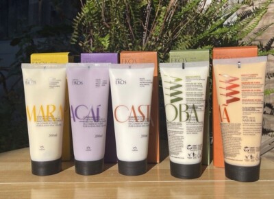 Natura EKOS CASTANHA,MARACUJA,TUKUMA,ACAI,ANDIROBA Body Lotion 200mil New