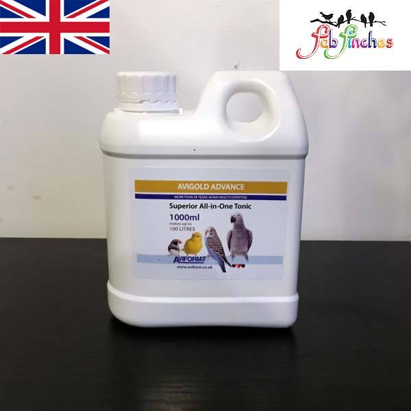 1000ml Aviform Avigold Advance All-in-one Liquid Bird Tonic