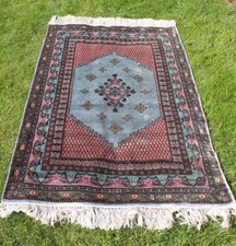 Schöner Seidenteppich, Tunesien, Handgeknüpft 180 cm x 120 cm