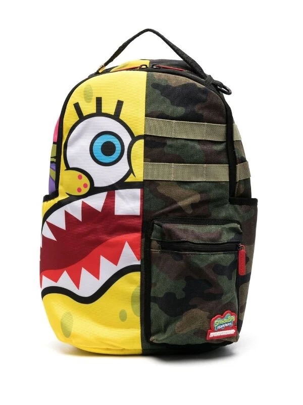 Sprayground Camo Shark Backpack 