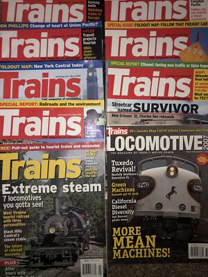 Züge 2007 Magazin 9 Ausgaben Jan Feb März Apr Mai Juni Juli Aug Lokomotive Edi
