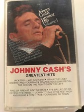 Johnny cashs  greatest hits   cassette