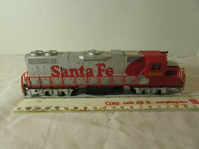 【中古】 Starlight FritzRenold VINTAGE SANTA FE 3500 RED SILVER LIFE LIKE LOCOMOTIVE TRAIN