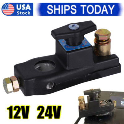 12V 24V Car Battery Disconnect Switch Power Cut Off Kill For RV ATV Boat Truck