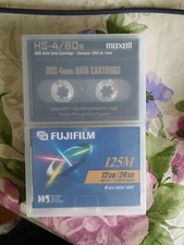 2 lots Maxell HS-4/60s 4MM DDS FujiFilm DDS-3 4mm 125m 12GB Data Tape