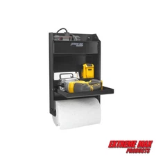 Extreme Max 5001.6119 Wall-Mount Work Station Flip-Out Tray for Trailer Shop