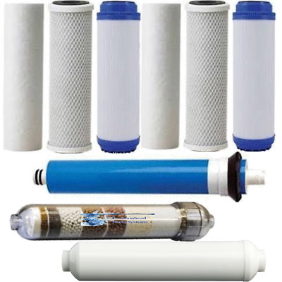 COMPLETE 6 STAGE REVERSE OSMOSIS FILTER  2 SET ALKALINE IONIZER 100GPD MEMBRANE 