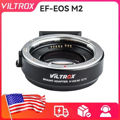 Viltrox EF-EOS M2 AF Lens Adapter  for Canon EF Lens to EOS M Mirrorless Cameras