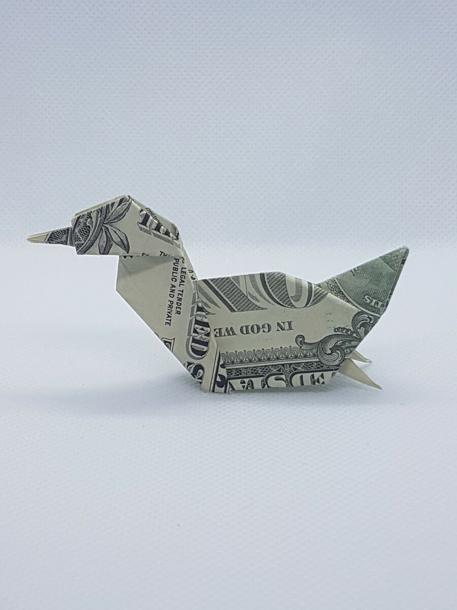 Dollar Origami Duck