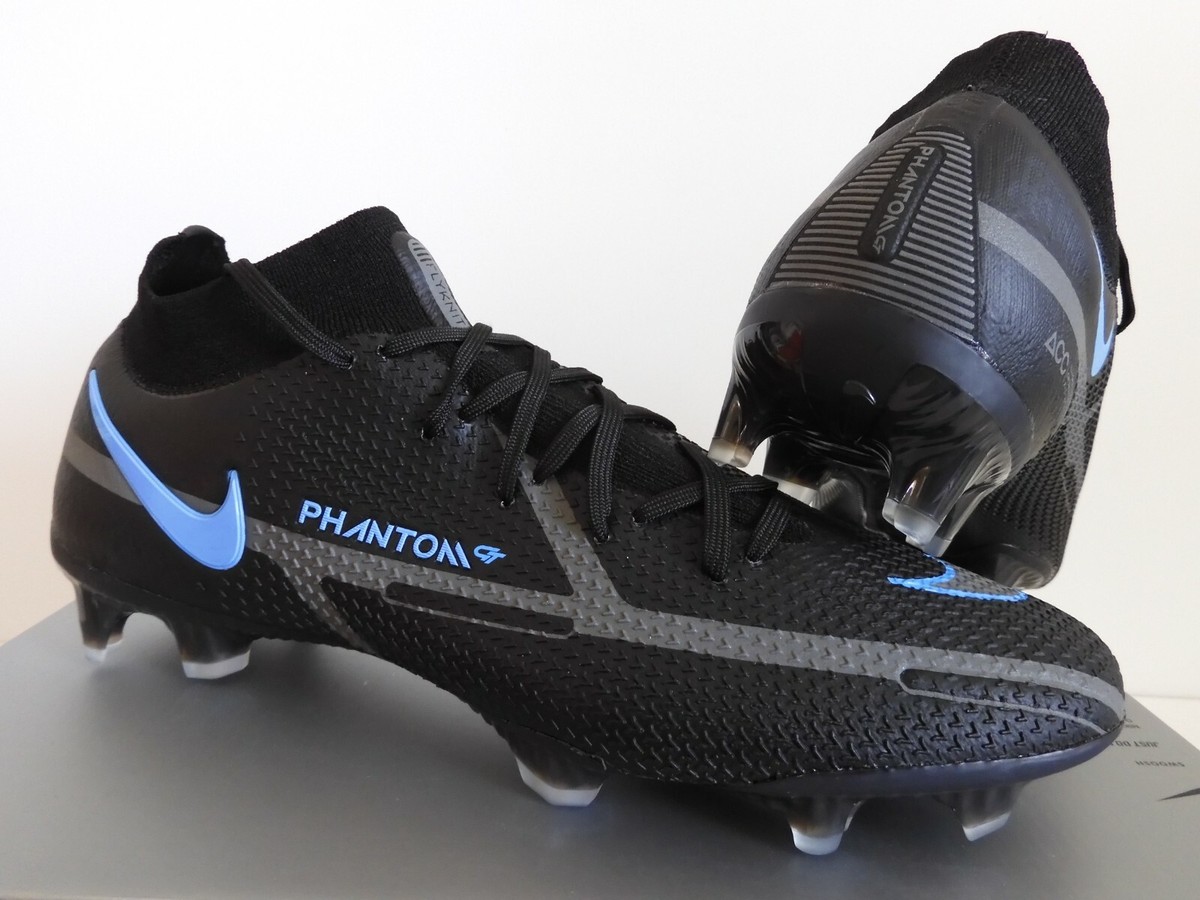 Nike Phantom Gt2 Elite Df Fg Black-Black-Iron Grey Sz 9.5 Nike Phantom Gt2 Elite Df Fg Black-Black-Iron Grey Sz 9.5