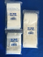 Elkay Plastic Zip Seal Lock Top Reclosable Poly Jewelry Bags 2-Mil Hang Hole