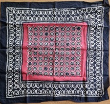 Jacob Cohen Blue and Pink Fancy Scarf