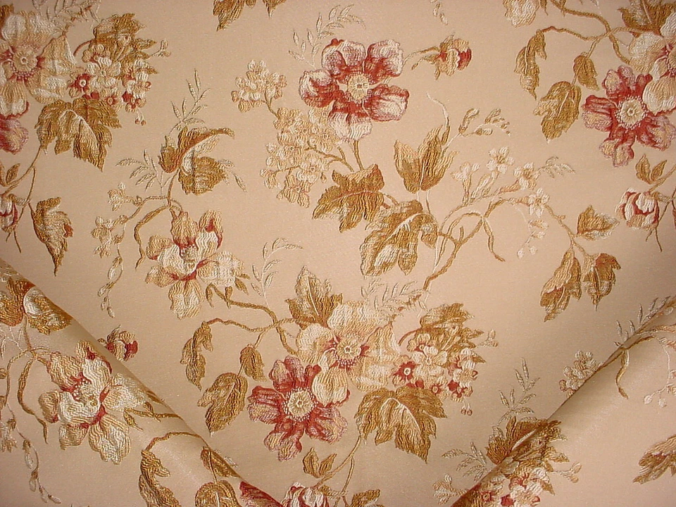 2-7/8Y Kravet Couture 27493 Manor Born Topaz Brocade Drapery Upholstery Fabric - Image 2 of 3