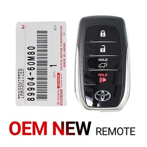 Toyota Land Cruiser Keyless Smart Proxy Remote 4 Buttons 89904-60M80 HYQ14FBA | eBay