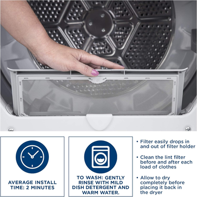 HOT Whirlpool Dryer Lint Trap Clean My Dryer Clean Lint