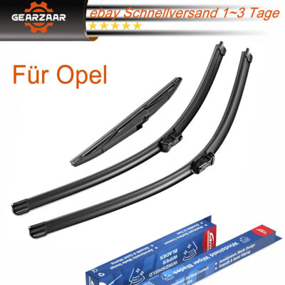 Scheibenwischer Vorne + Hinten Komplett Setz für Opel Astra J 680/625/300mm