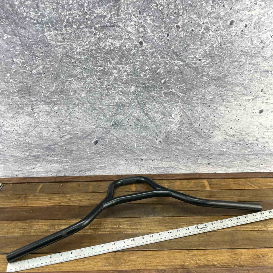 Mongoose BMX Handlebar Black 2 Piece Old School BMX Freestyle 2 Piece Kneesaver - Image 4 of 4