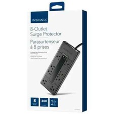 Insignia 8-Outlet Surge Protector NS-HW503-C