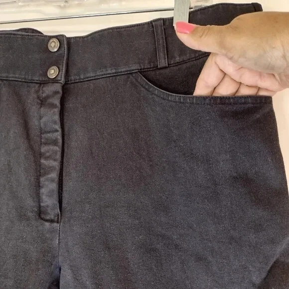 Pantalones de montar Dublin negros talla (38) Foto 3 de 4