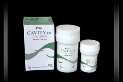 2X PYRAX CAVITY FIL (FINE GRAIN) 30GM - NON GAMMA-II SILVER ALLOY  Free shipping