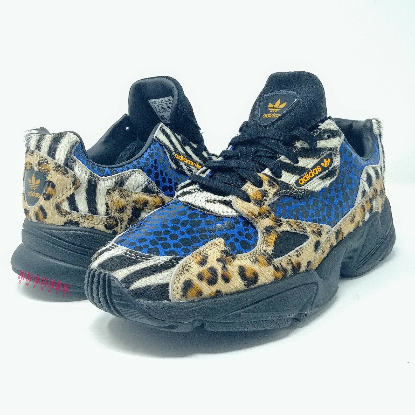 adidas falcon w leopard